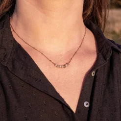 Sloya Collier Et Pendentif<Collier Femme Piana en pierres Labradorite