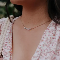 Sloya Collier Et Pendentif<Collier Femme Piana en pierres Howlite