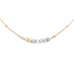 Sloya Collier Et Pendentif<Collier Femme Piana Amazonite Bleu
