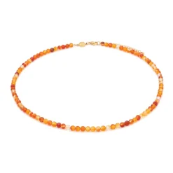 Sloya Collier Et Pendentif<Collier Femme Serena en pierres Cornaline Rouge