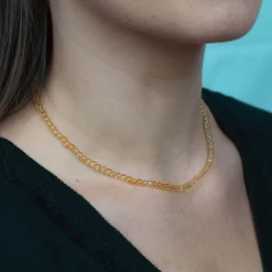 Sloya Collier Et Pendentif<Collier Femme Serena en pierres Citrine