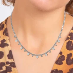 So Charm Bijoux Collier Et Pendentif<Collier Femme So Charm - B3125-ARGENT - Collier Mode Argenté