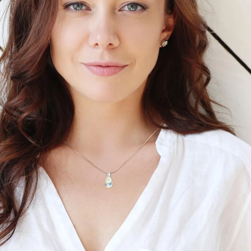 So Charm Bijoux Collier Et Pendentif<Collier Femme So Charm - B4240-IRIS+SN016 - Collier Mode Argenté