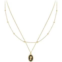 So Charm Bijoux Collier Et Pendentif<Collier Femme So Charm - B3289-DORE - Collier Mode Doré