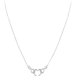 So Charm Bijoux Collier Et Pendentif<Collier Femme So Charm - B4190-ARGENT - Collier Coeur Argenté