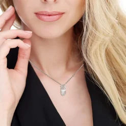 So Charm Bijoux Collier Et Pendentif<Collier Femme So Charm - B4257- - Collier Mode é Argent
