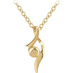 So Charm Bijoux Collier Et Pendentif|Boucles D'Oreilles<Collier Femme So Charm - BD4229-DORE - Collier Mode Doré