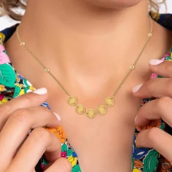 So Charm Bijoux Collier Et Pendentif<Collier Femme So Charm - B3205-DORE - Collier Mode Doré