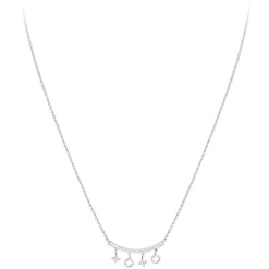 So Charm Bijoux Collier Et Pendentif<Collier Femme So Charm - B3206-ARGENT - Collier Mode Argenté