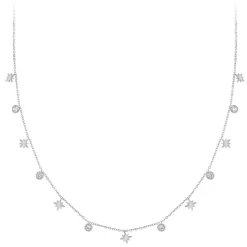 So Charm Bijoux Collier Et Pendentif<Collier Femme So Charm - B2205-ARGENT - Collier Mode Argenté