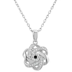 So Charm Bijoux Collier Et Pendentif<Collier Femme So Charm - BD2034-ARGENT-COLLIER-DIAMANT - Collier Mode Argenté