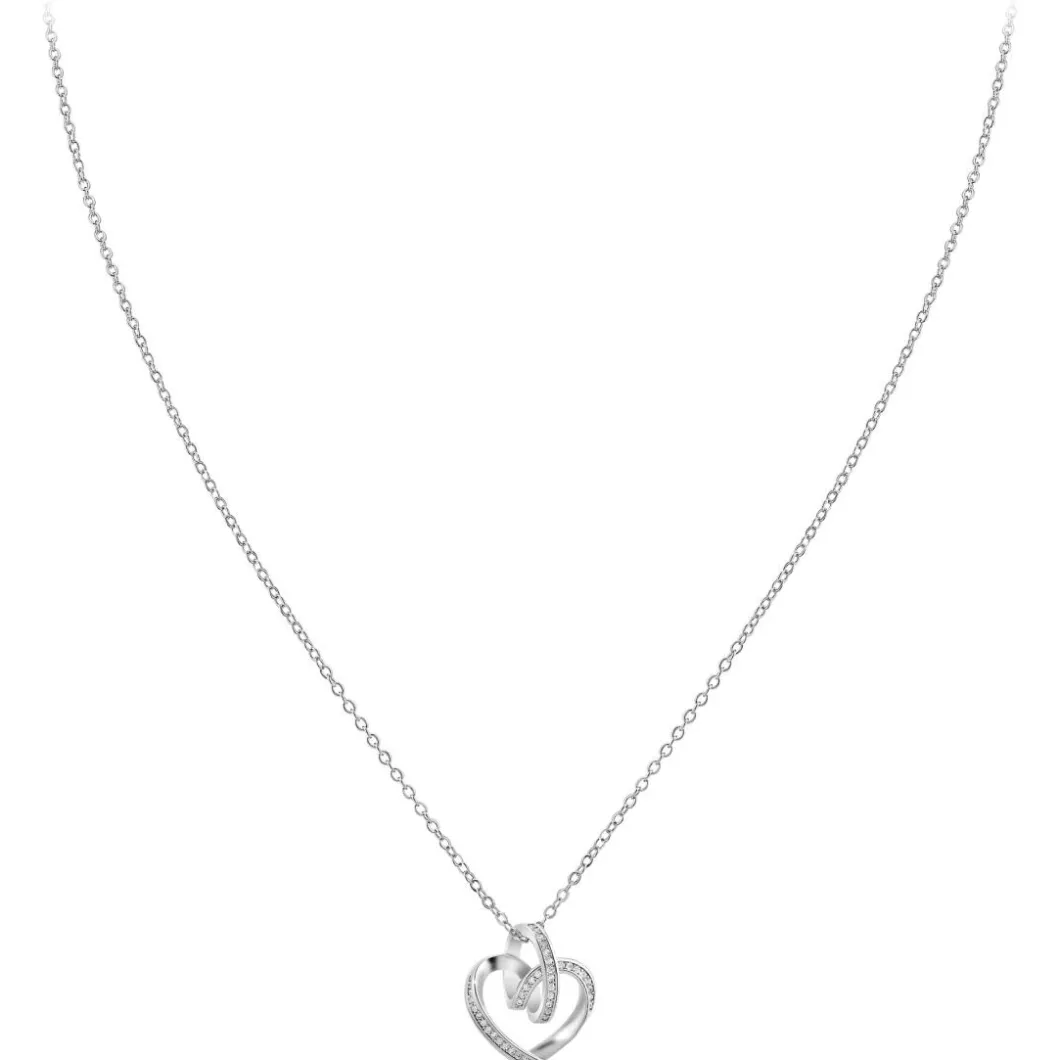 So Charm Bijoux Collier Et Pendentif<Collier Femme So Charm - B2809- - Collier Coeur é Argent
