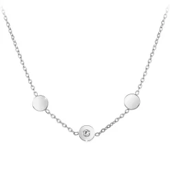 So Charm Bijoux Collier Et Pendentif<Collier Femme So Charm - B2411-ARGENT - Collier Mode Argenté