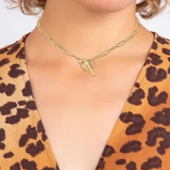 So Charm Bijoux Collier Et Pendentif<Collier Femme So Charm - B3143-DORE - Collier Mode Doré