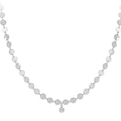 So Charm Bijoux Collier Et Pendentif<Collier Femme So Charm - BD2392-ARGENT-DIAMANT - Collier Mode Argenté