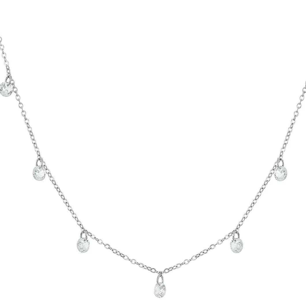 So Charm Bijoux Collier Et Pendentif<Collier Femme So Charm - B4172- - Collier Mode é Argent
