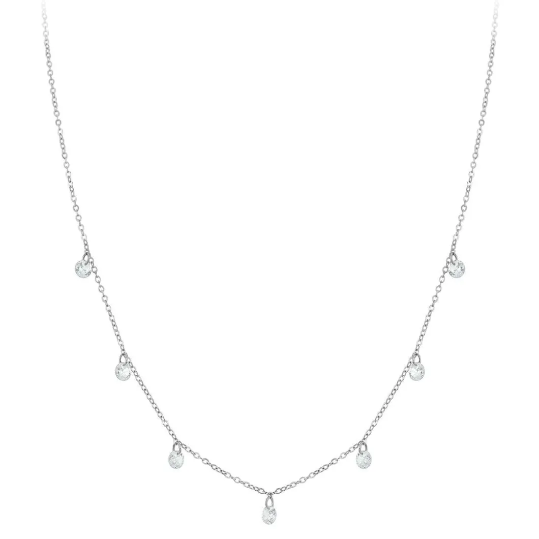 So Charm Bijoux Collier Et Pendentif<Collier Femme So Charm - B4172- - Collier Mode é Argent