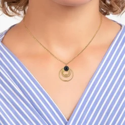 So Charm Bijoux Collier Et Pendentif<Collier Femme So Charm - B3406-DORE - Collier Mode Doré