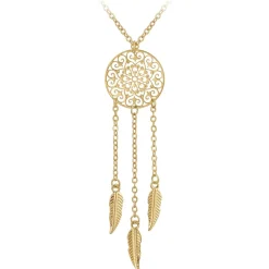 So Charm Bijoux Collier Et Pendentif<Collier Femme So Charm - B4261-DORE - Collier Mode Doré
