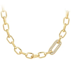 So Charm Bijoux Collier Et Pendentif<Collier Femme So Charm - B3174-DORE - Collier Mode Doré