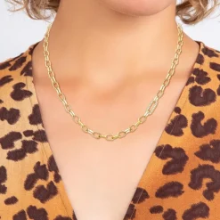 So Charm Bijoux Collier Et Pendentif<Collier Femme So Charm - B3174-DORE - Collier Mode Doré