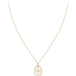 So Charm Bijoux Collier Et Pendentif<Collier Femme So Charm - BD2647-DORE-DIAMANT - Collier Mode Doré