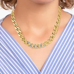 So Charm Bijoux Collier Et Pendentif<Collier Femme So Charm - B2900-DORE - Collier Mode Doré