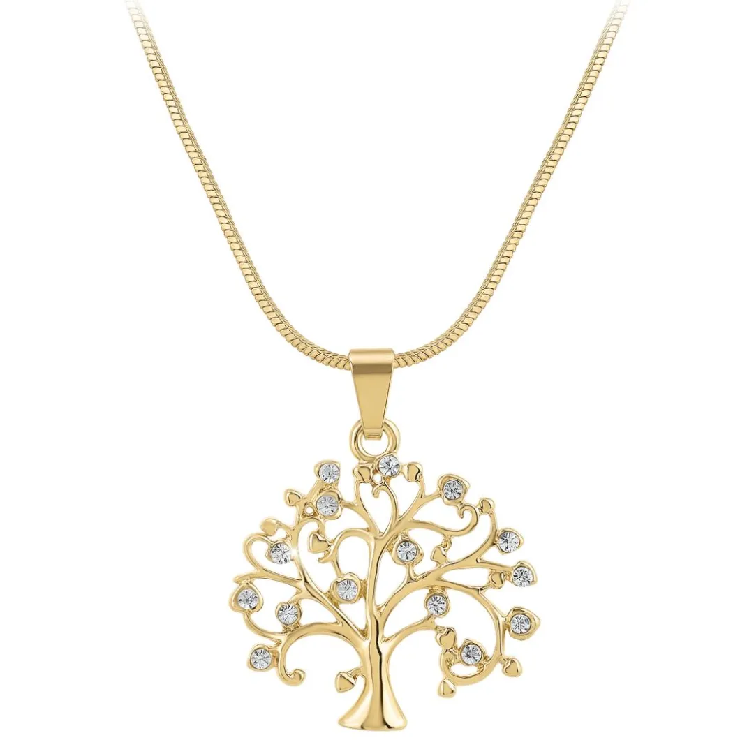 So Charm Bijoux Collier Et Pendentif<Collier Femme So Charm - B2037-DORE-COLLIER - Collier Arbre De Vie Doré