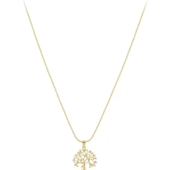 So Charm Bijoux Collier Et Pendentif<Collier Femme So Charm - B2037-DORE-COLLIER - Collier Arbre De Vie Doré