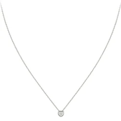 So Charm Bijoux Collier Et Pendentif<Collier Femme So Charm - B3084- - Collier Coeur é Argent
