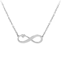 So Charm Bijoux Collier Et Pendentif<Collier Femme So Charm - BD4099- - Collier Infini é Argent