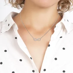So Charm Bijoux Collier Et Pendentif<Collier Femme So Charm - BD4099- - Collier Infini é Argent