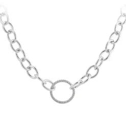 So Charm Bijoux Collier Et Pendentif<Collier Femme So Charm - B2963- - Collier Mode é Argent