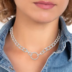 So Charm Bijoux Collier Et Pendentif<Collier Femme So Charm - B2963- - Collier Mode é Argent