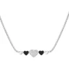 So Charm Bijoux Collier Et Pendentif<Collier Femme So Charm - B2935-ARGENT-COLLIER - Collier Coeur Argenté