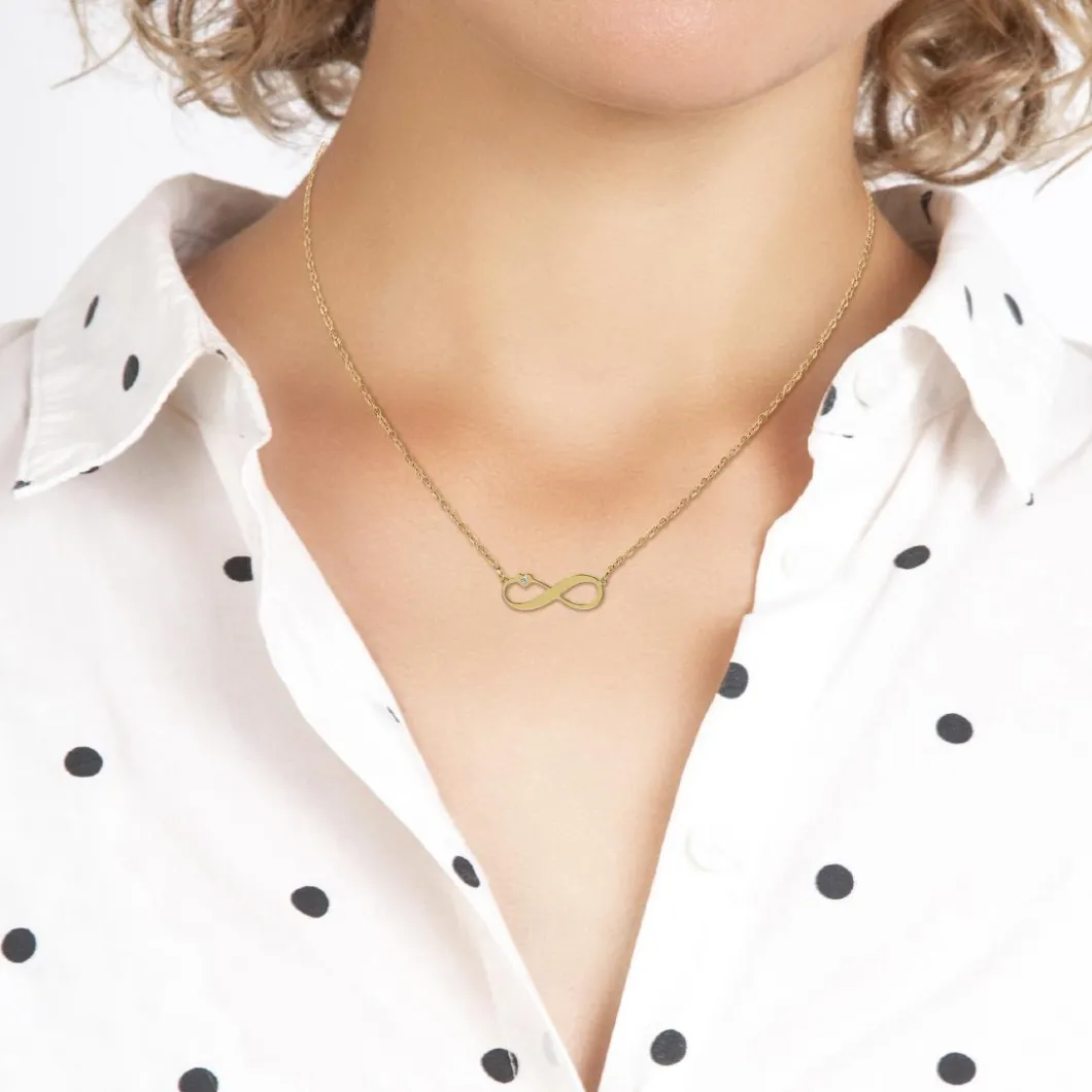 So Charm Bijoux Collier Et Pendentif<Collier Femme So Charm - BD4099-DORE - Collier Infini Doré