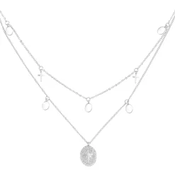 So Charm Bijoux Collier Et Pendentif<Collier Femme So Charm - B2222- - Collier Mode é Argent