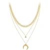 So Charm Bijoux Collier Et Pendentif<Collier Femme So Charm - B3090-DORE - Collier Mode Doré