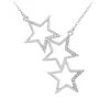 So Charm Bijoux Collier Et Pendentif<Collier Femme So Charm - B3175-ARGENT - Collier Étoile Argenté