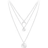 So Charm Bijoux Collier Et Pendentif<Collier Femme So Charm - BD2920-ARGENT-DIAMANT - Collier Mode Argenté
