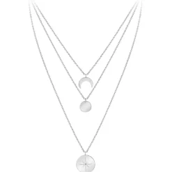 So Charm Bijoux Collier Et Pendentif<Collier Femme So Charm - BD2920-ARGENT-DIAMANT - Collier Mode Argenté