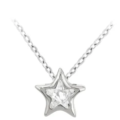 So Charm Bijoux Collier Et Pendentif<Collier Femme So Charm - B3085- - Collier Étoile é Argent