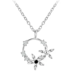 So Charm Bijoux Collier Et Pendentif<Collier Femme So Charm - BD3244-ARGENT-DIAMANT - Collier Mode Argenté