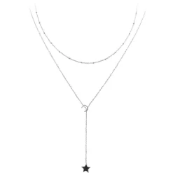 So Charm Bijoux Collier Et Pendentif<Collier Femme So Charm - B2727 - Collier Mode Argenté