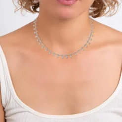 So Charm Bijoux Collier Et Pendentif<Collier Femme So Charm - B3099- - Collier Mode é Argent