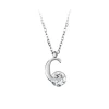 So Charm Bijoux Collier Et Pendentif<Collier Femme So Charm - B1498-C - Collier Initiale Argenté