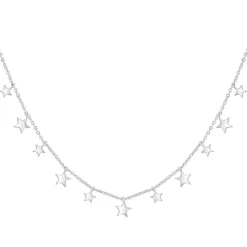 So Charm Bijoux Collier Et Pendentif<Collier Femme So Charm - B2263-ARGENT - Collier Étoile Argenté