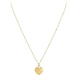 So Charm Bijoux Collier Et Pendentif<Collier Femme So Charm - BD4097-DORE - Collier Coeur Doré