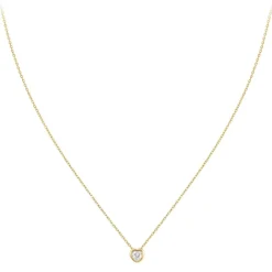 So Charm Bijoux Collier Et Pendentif<Collier Femme So Charm - B3084-DORE - Collier Coeur Doré