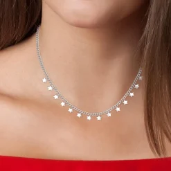 So Charm Bijoux Collier Et Pendentif<Collier Femme So Charm - B2811- - Collier Mode é Argent